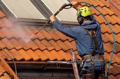 Démoussage et hydrofuge de toiture à Miramont-Latour
